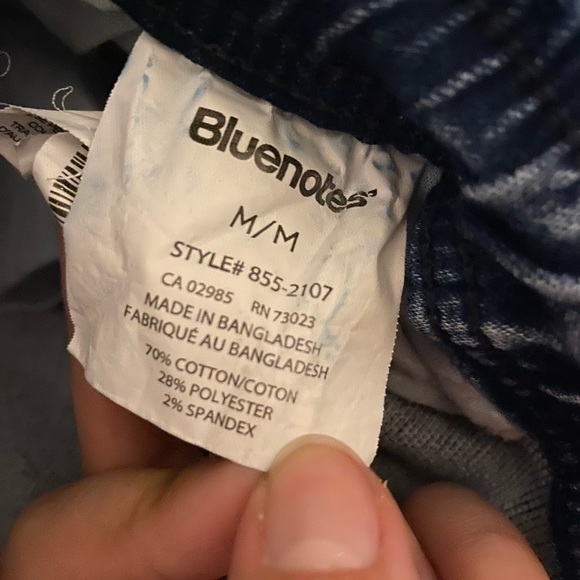 Size medium blue/denim-looking bluenotes jogger pants - Picture 4 of 4